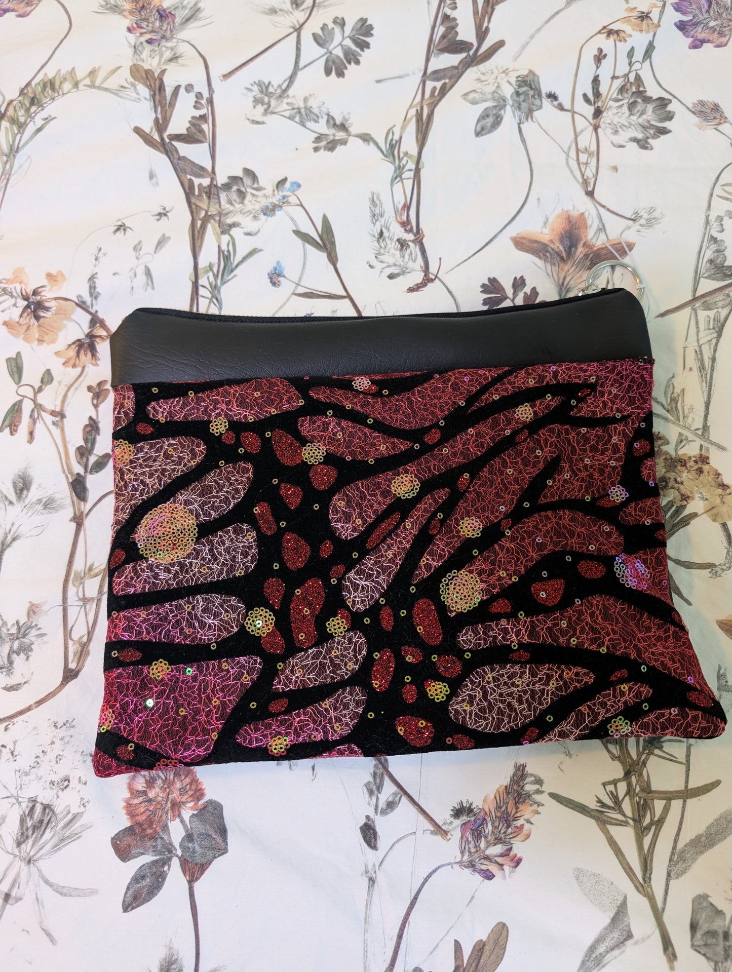 Sequin clutch - one left in blue!