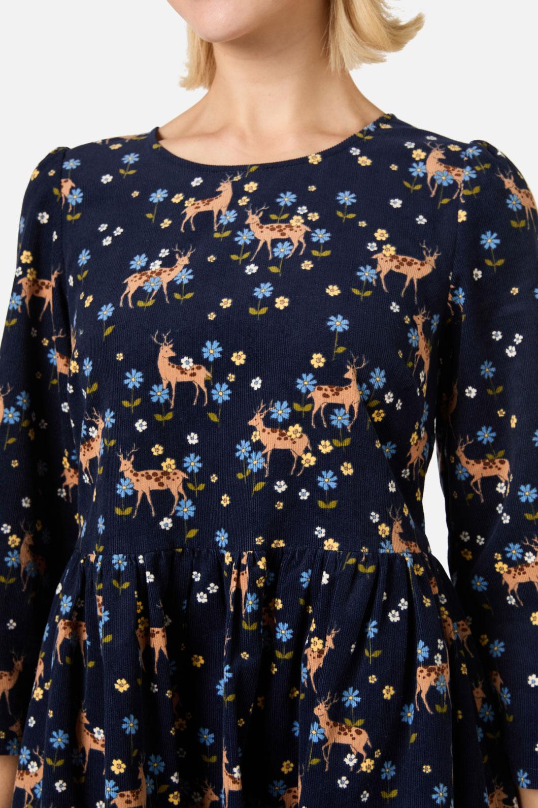 Deer Me Smock Dress