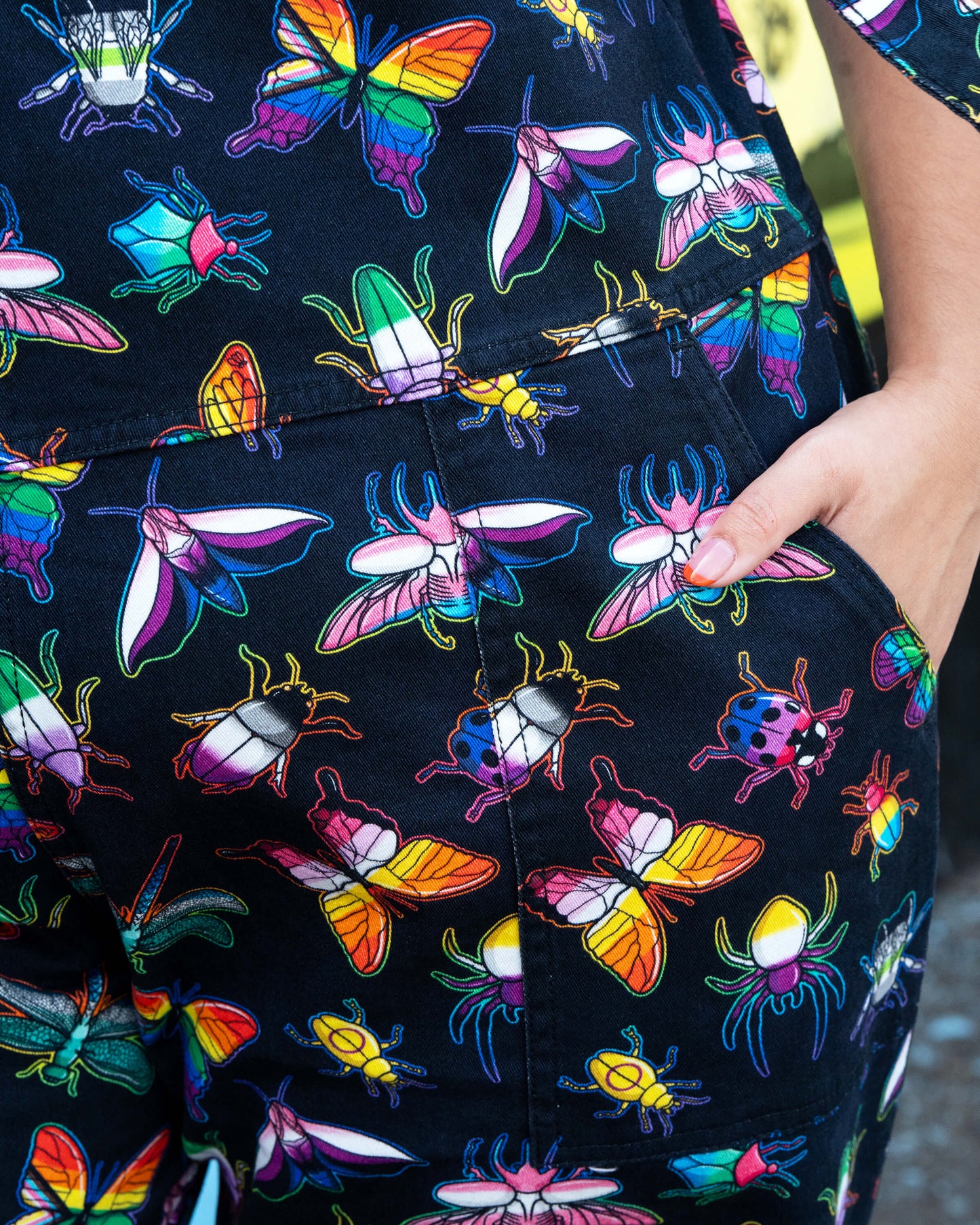 Pride Bug Stretch Dungarees