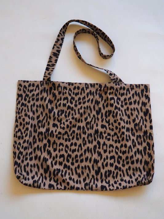 Loud Leopard X Connally Goods Leopard Print Tote Bag (Limited Edition)