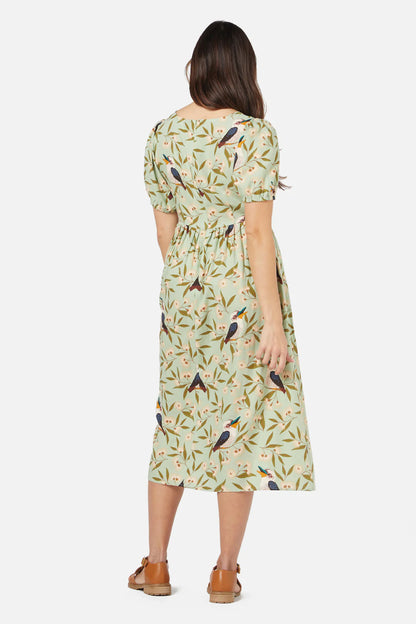 Kookaburra Midi Dress