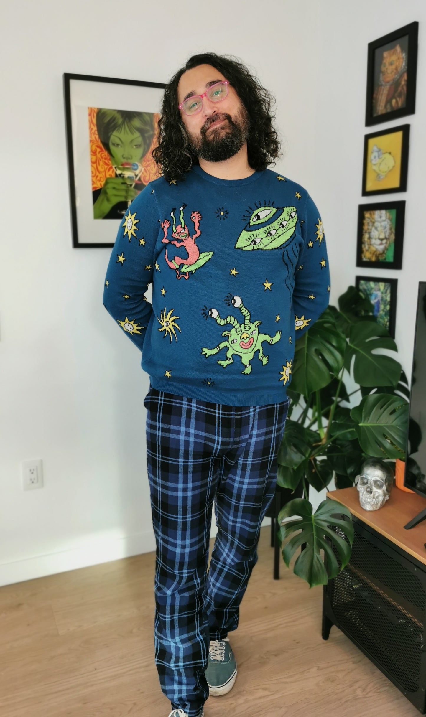 UFO Special Delivery Sweater