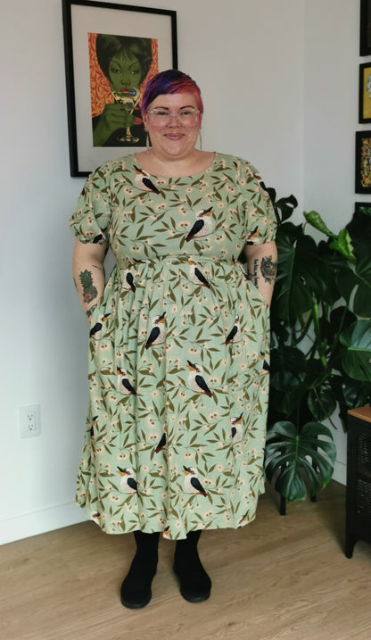 Kookaburra Midi Dress