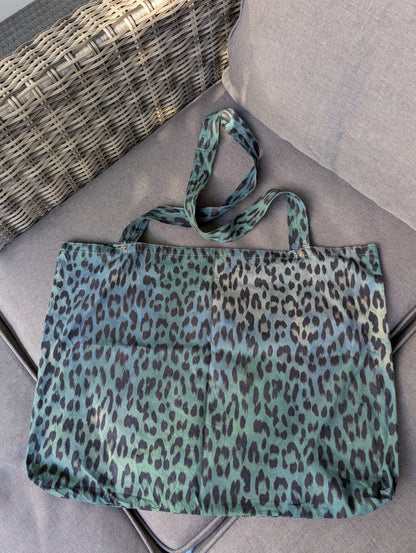 Loud Leopard X Connally Goods Hand Dyed Leopard Print Tote Bag (Limited Edition)