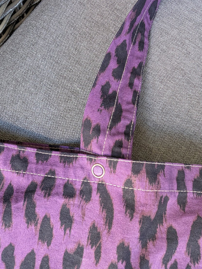 Loud Leopard X Connally Goods Hand Dyed Leopard Print Tote Bag (Limited Edition)