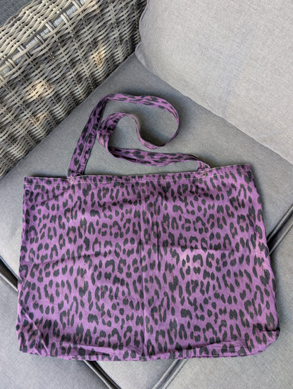 Loud Leopard X Connally Goods Hand Dyed Leopard Print Tote Bag (Limited Edition)