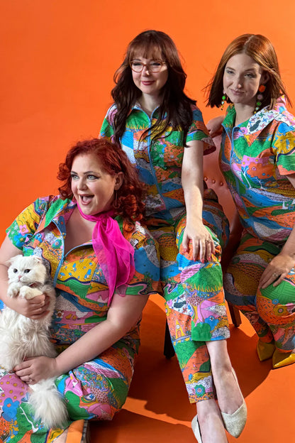 Landscape Jumpsuit in Rainbow