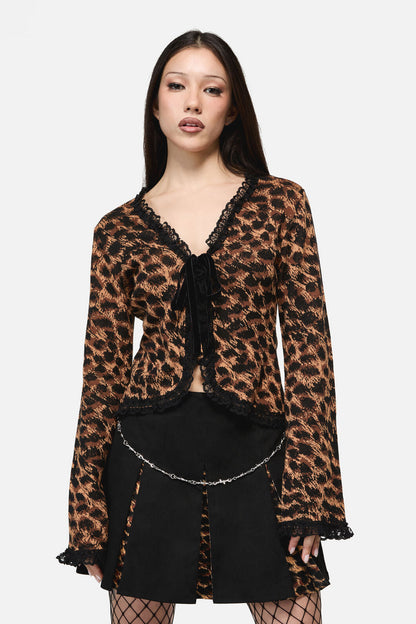 Leopard Nostalgia Cardigan