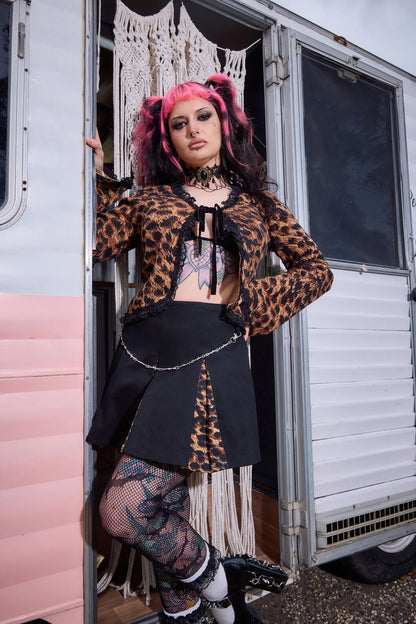 Leopard Nostalgia Cardigan