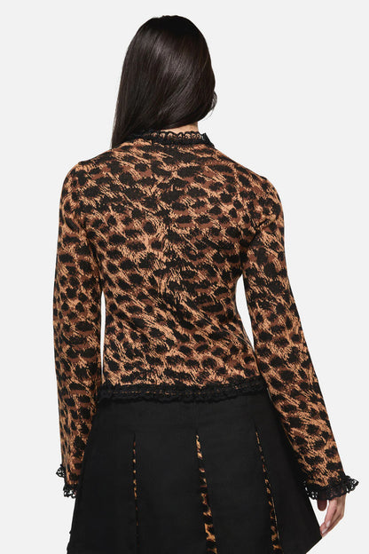 Leopard Nostalgia Cardigan