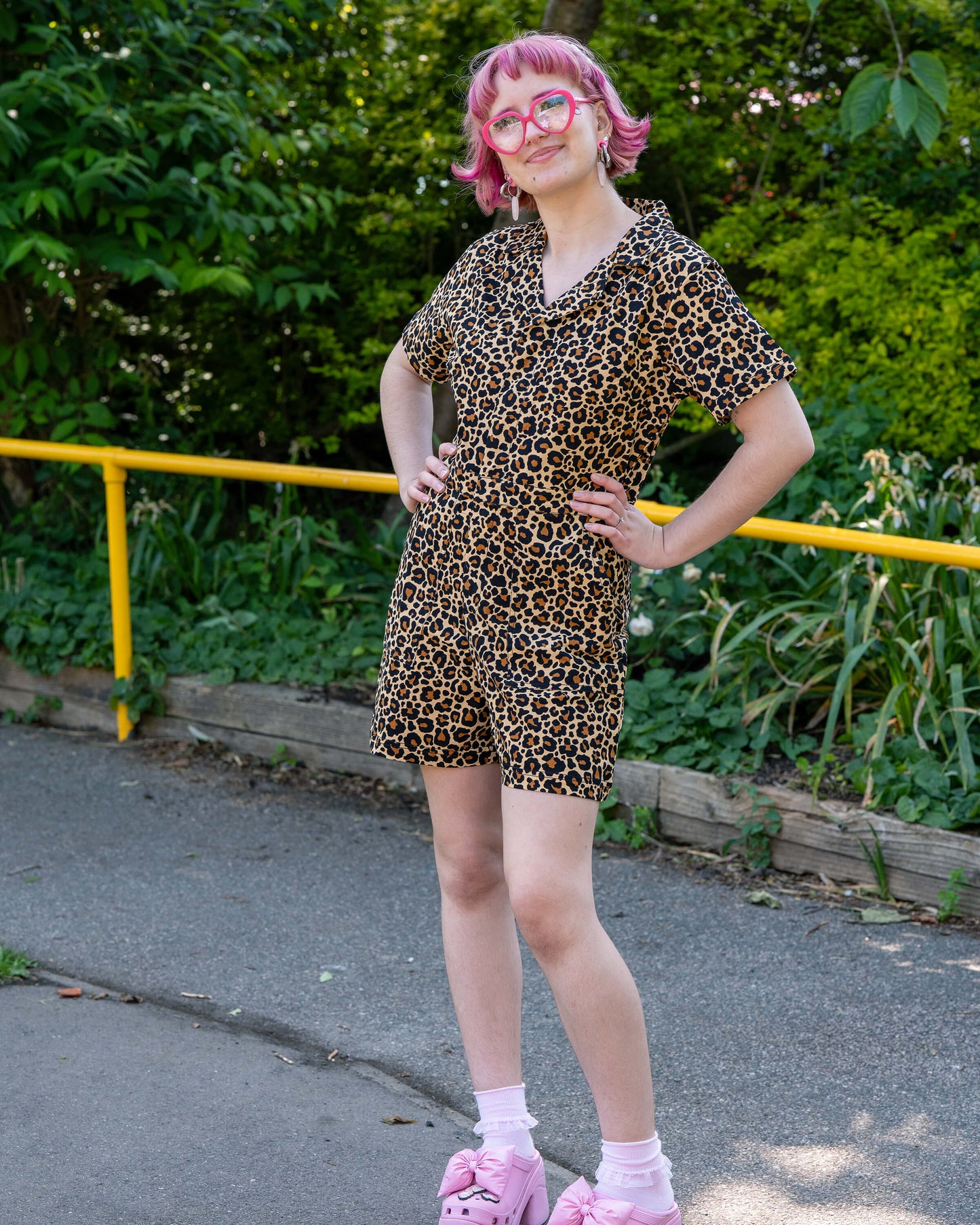 Classic Leopard Playsuit
