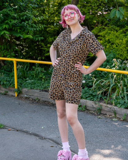 Classic Leopard Playsuit