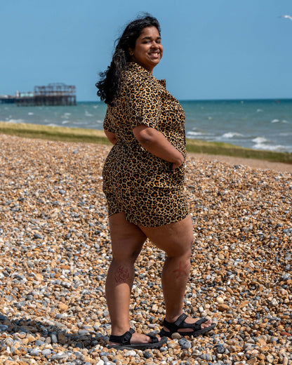 Classic Leopard Playsuit