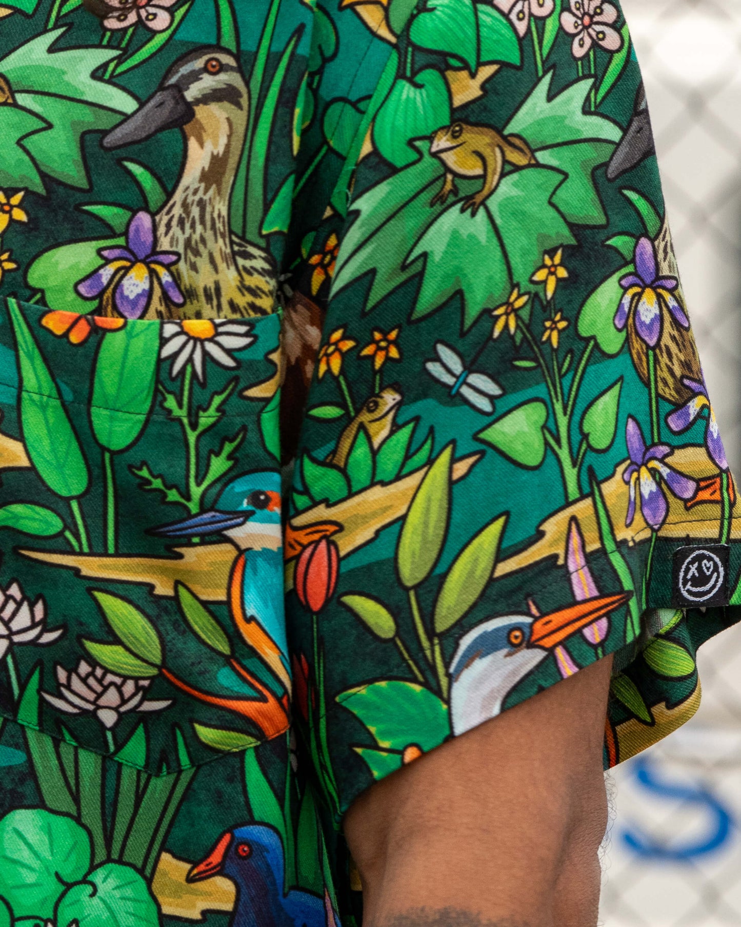 Pond Birds Resort Shirt