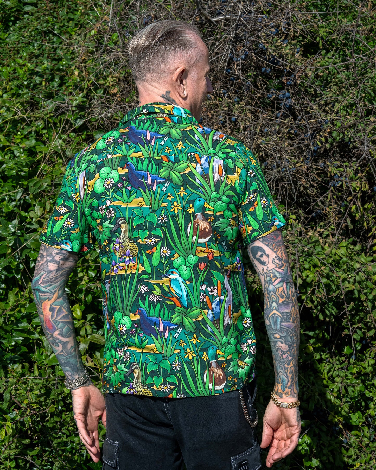 Pond Birds Resort Shirt