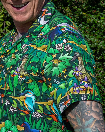 Pond Birds Resort Shirt