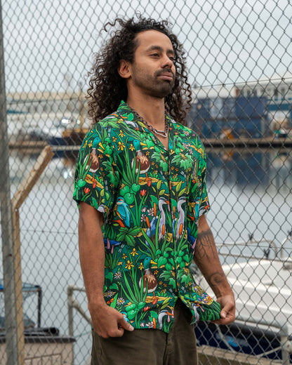 Pond Birds Resort Shirt