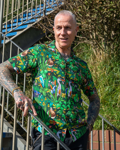 Pond Birds Resort Shirt